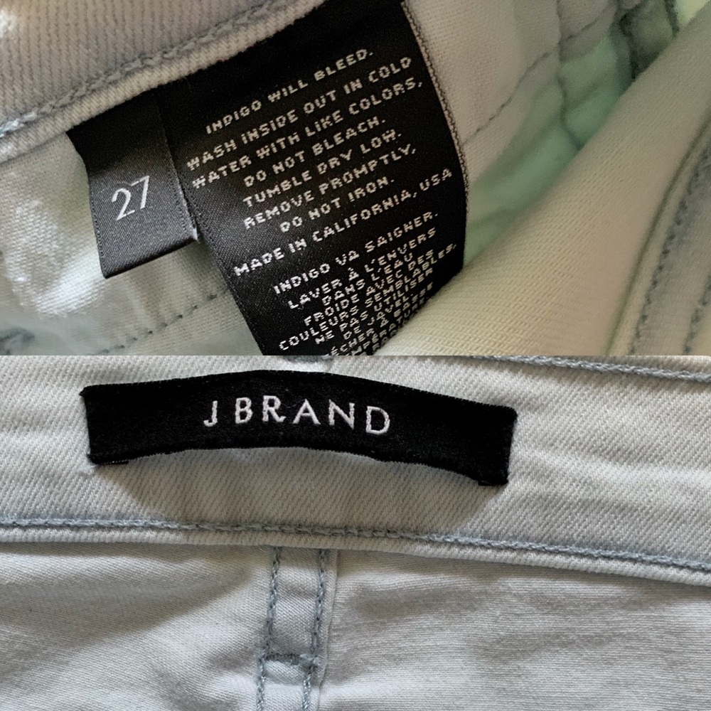 J BRAND | Allegra Low Rise Cropped Jean Size 27 - Picture 6 of 8